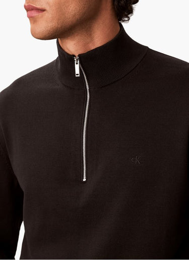 PULL HOMME LS SUPIMA QZ NOIR NOIR