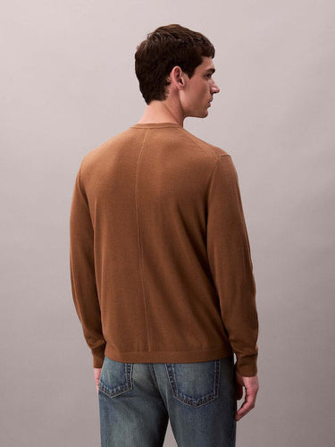 PULL HOMME MARRON MARRON