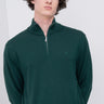 PULL HOMME VERT FONCE VERT FONCE