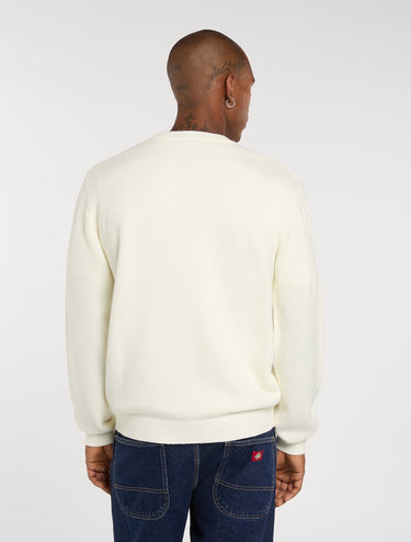 PULL HOMME UNION JACQUARD ECRU ECRU