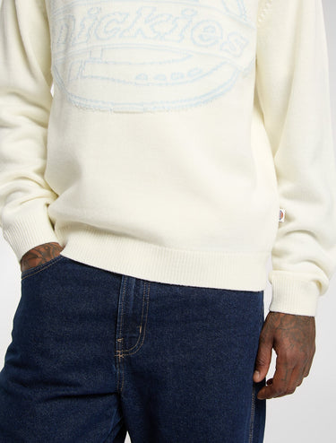 PULL HOMME UNION JACQUARD ECRU ECRU