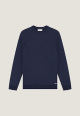 PULL HOMME LYLE CREWNECK MARINE MARINE