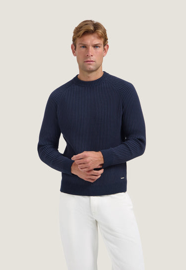 PULL HOMME LYLE CREWNECK MARINE MARINE