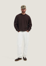 PULL HOMME PERCY MOCKNECK MARRON MARRON