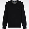 PULL HOMME EDINBUR DEMI-ZIP NOIR NOIR