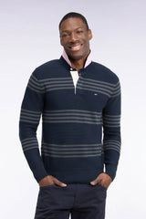 PULL HOMME MARCHER COL POLO PIRATE PIRATE