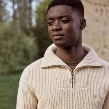 PULL HOMME ARDENNE BEIGE BEIGE