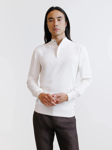 PULL HOMME BACARY ECRU ECRU