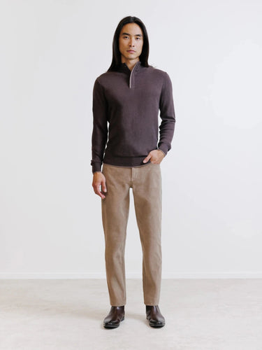 PULL HOMME BACARY MARRON MARRON
