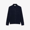 PULL HOMME AH8565 COL POLO MARINE MXQ MARINE MXQ