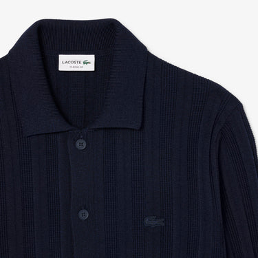 PULL HOMME AH8565 COL POLO MARINE MXQ MARINE MXQ