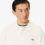 PULL HOMME AH8574 COL POLO FARINE 70V FARINE 70V