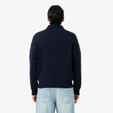 PULL HOMME AH8574 COL POLO MARINE SOMBRE MXQ MARINE SOMBRE MXQ