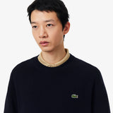 PULL HOMME COL ROND AH2916 MARINE 166 MARINE 166