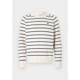 PULL HOMME COL ROND ECRU ECRU