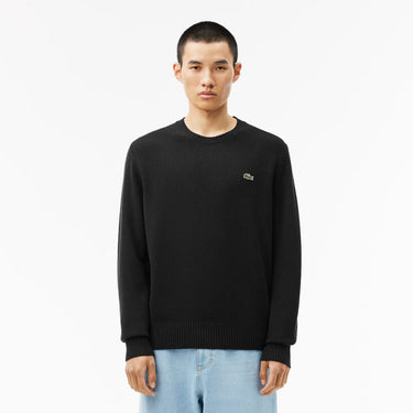 PULL HOMME COL ROND NOIR NOIR