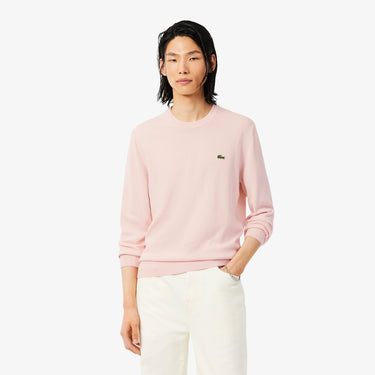 PULL HOMME COL ROND ROSE N6I ROSE N6I