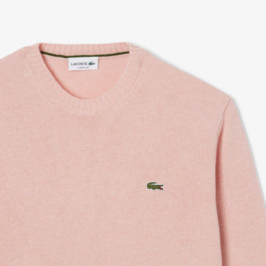 PULL HOMME COL ROND ROSE ROSE