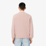 PULL HOMME COL ROND ROSE ROSE