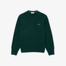 PULL HOMME COL ROND VERT VERT