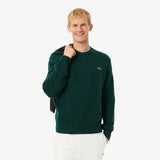 PULL HOMME COL ROND VERT VERT