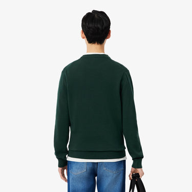 PULL HOMME COL ROND VERT YZP VERT YZP