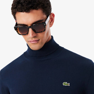 PULL HOMME COL ROULE MARINE 166 MARINE 166