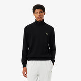 PULL HOMME COL ROULE NOIR 031 NOIR 031
