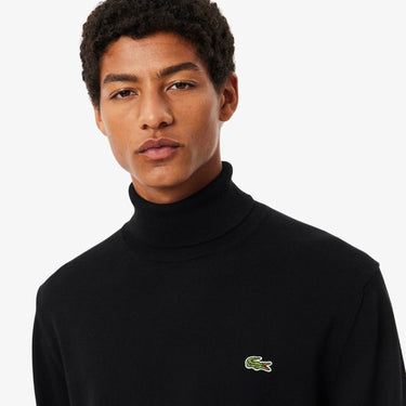 PULL HOMME COL ROULE NOIR 031 NOIR 031