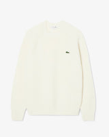 PULL HOMME CR LACOSTE CREME CREME