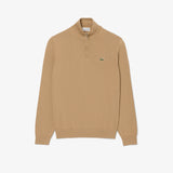 PULL HOMME DEMI ZIP BEIGE SIX BEIGE SIX