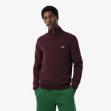PULL HOMME DEMI ZIP BORDEAUX 3KE BORDEAUX 3KE