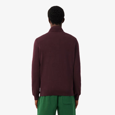 PULL HOMME DEMI ZIP BORDEAUX 3KE BORDEAUX 3KE