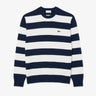 PULL HOMME LACOSTE MARINE/BLANC HHW MARINE/BLANC HHW