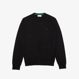 PULL HOMME LAINE MERINOS NOIR NOIR