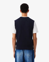 PULL HOMME SM COL V LACOSTE MARINE 802 MARINE 802