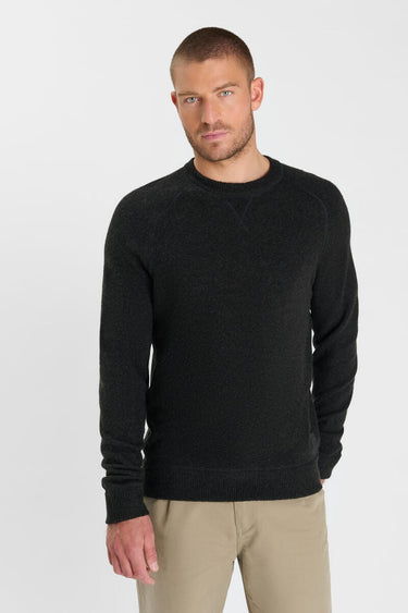 PULL HOMME NITOR BLACK MELANGE BLACK MELANGE