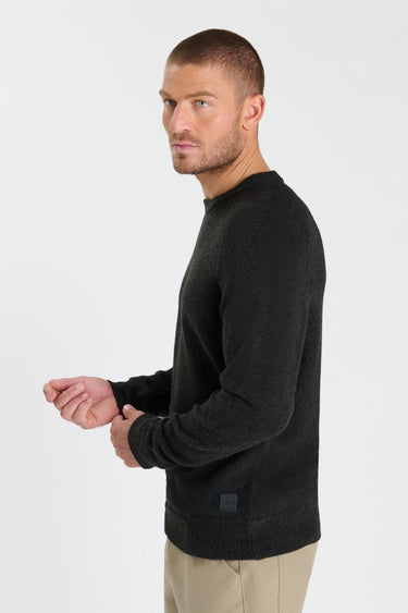 PULL HOMME NITOR BLACK MELANGE BLACK MELANGE