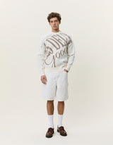 PULL HOMME GOODS INTARSIA ECRU ECRU