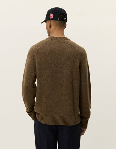 PULL HOMME MARRON MARRON