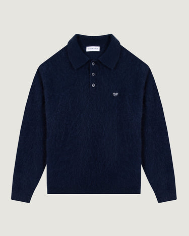 PULL HOMME ESPEREY MINI PATCH COEUR MARINE MARINE