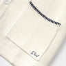 PULL HOMME BLANKET STITCH KNIT OFF WHITE OFF WHITE