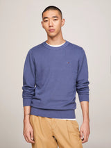 PULL HOMME CHAIN RIDGE STRUCTUR INDIGO INDIGO