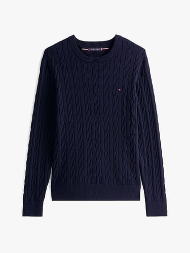 PULL HOMME CLASSIC COTTON CABLE MARINE MARINE