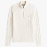 PULL HOMME CLASSIC COTTON ECRU ECRU