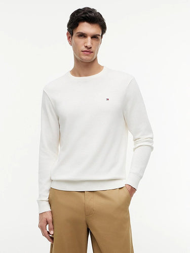 PULL HOMME ESSENTIAL SSNL IVOIRE IVOIRE