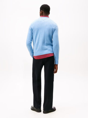 PULL HOMME LAMBSWOOL CREW NECK CIEL CIEL