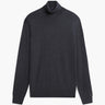 PULL HOMME NY MERINO ROLL NECK GRIS GRIS