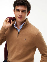 PULL HOMME PIMA ORG CTN CASHMER BEIGE BEIGE