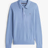 PULL HOMME PIMA ORG CTN CASHMER BLEU BLEU
